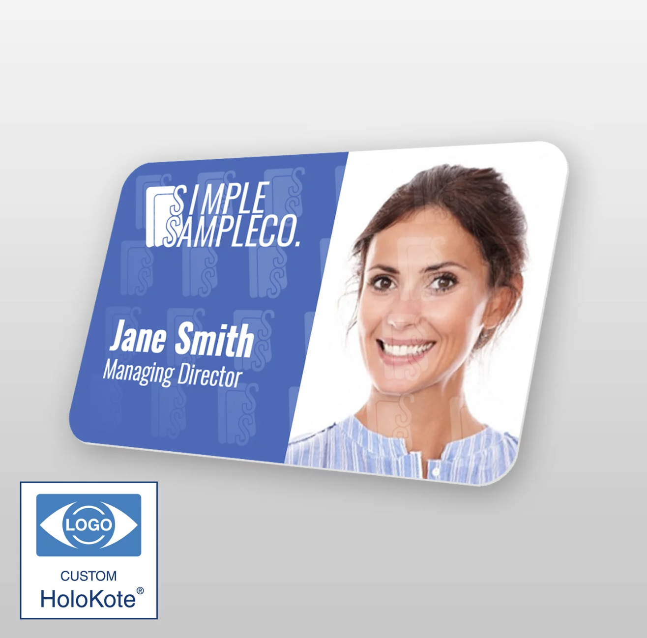 The Magicard Holokote® feature is a great way to achieve secure ID cards with in-house printing.